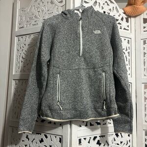 The North Face TKA Glacier half zip hoodie
